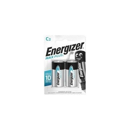 2 x Bateria Energizer MAX PLUS R14 LR14 / C 1.5 V