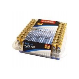 100 x bateria alkaliczna MAXELL AAA LR3 R3 folia