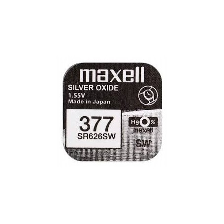 10x bateria srebrowa MAXELL SR626sw AG4 377 SR 626