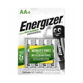 4x akumulator Energizer 1300 mAh AA HR6 UNIVERSAL