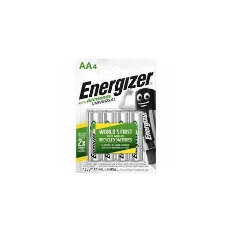 4x akumulator Energizer 1300 mAh AA HR6 UNIVERSAL