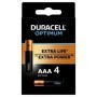 4 x bateria alkaliczna DURACELL OPTIMUM LR3 AAA R3