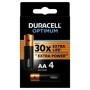 4 x bateria alkaliczna DURACELL OPTIMUM LR6 AA R6
