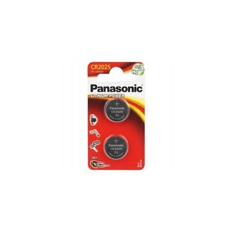 Bateria litowa PANASONIC 3V CR 2025 2 sztuki