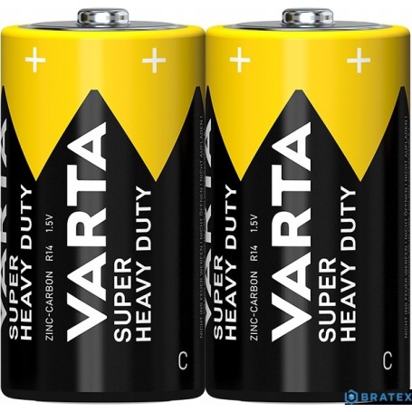 Bateria Varta SUPER HEAVY DUTY R14 C 1.5V