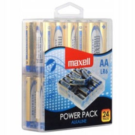 Bateria alkaliczna MAXELL baterie AA LR6 R6 1,5V POWER PACK
