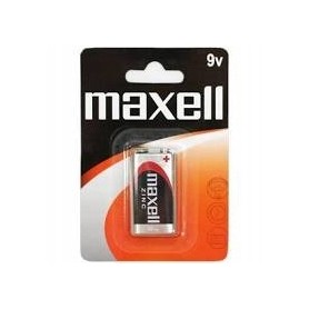 1 x bateria alkaliczna MAXELL 9V 6F22 R9