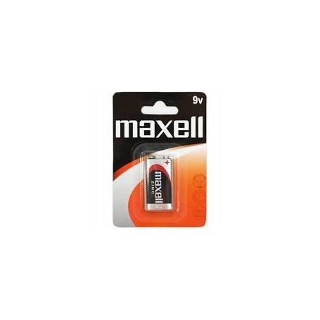 1 x bateria alkaliczna MAXELL 9V 6F22 R9