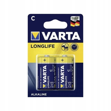 2 x bateria alkaliczna Varta LONGLIFE LR14 C R14