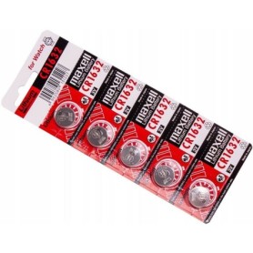 Bateria litowa MAXELL 3V CR 1632 CR1632 cena za 5 sztuk