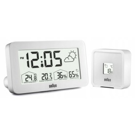 Stacja budzik zegar BRAUN BC13 sterowany radiowo DCF