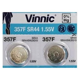 Bateria srebrowa VINNIC 357 SR 44 SW SR44 cena za 2 sztuki