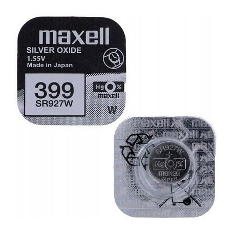 Bateria srebrowa MAXELL SR 927 W 399 SR927W