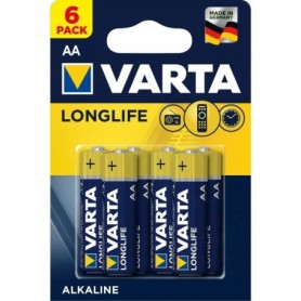 BATERIA VARTA LONGLIFE AA LR6 R6 alkaliczna 6 szt