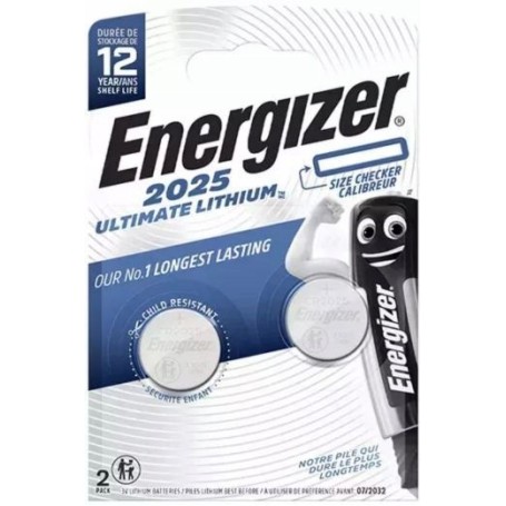 Bateria litowa ENERGIZER ULTIMATE LITHIUM 3V CR 2025 cena za 2 sztuki