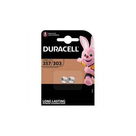 Bateria srebrowa Duracell 357 303 SW G13 SR44