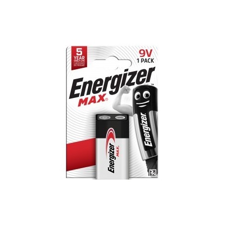 Bateria Energizer MAX 9V 6LR61 6F22
