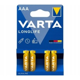 Bateria alkaliczna VARTA LONGLIFE AAA LR3 R3