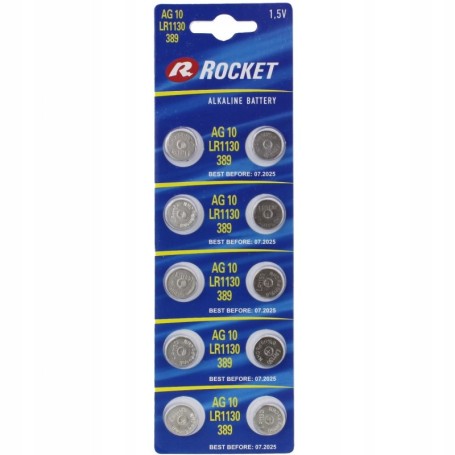 Bateria alkaliczna ROCKET LR1130 AG10 189 G10 389 1130