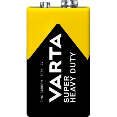 Bateria VARTA SUPER HEAVY DUTY 9V 6F22 12 szt