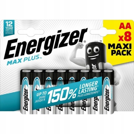 Bateria alkaliczna LR6 ENERGIZER MAX PLUS B4 1,5V Alkaline