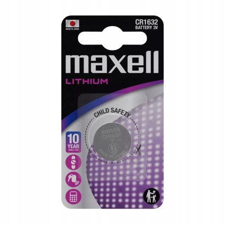 Bateria litowa MAXELL 3V CR 1632 LITHIUM CR1632