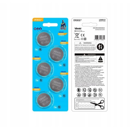 Bateria litowa VINNIC 3V CR 3032 CR3032