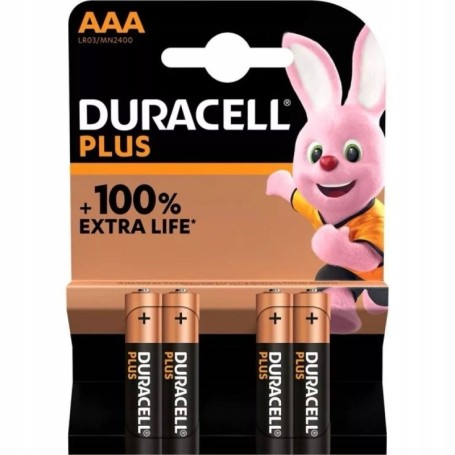 Bateria alkaliczna DURACELL PLUS LR3 AAA R3
