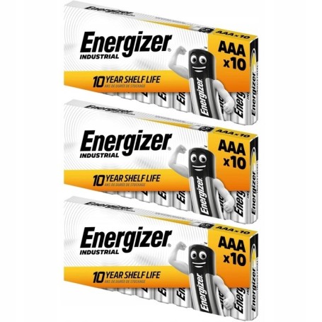 3 x bateria ENERGIZER INDUSTRIAL AAA LR3 R3 10 szt