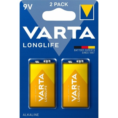 Bateria VARTA LONGLIFE 9V 6LR61 6F22 blister 2 szt