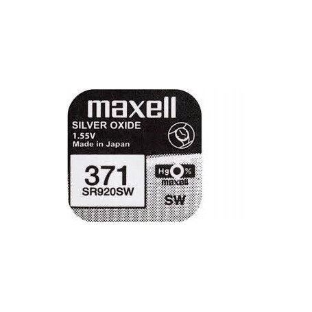 Bateria srebrowa MAXELL SR 920 SW 371 SR69