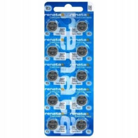 Bateria srebrowa Renata 357 SR 44 SR44 SR44W SR44SW