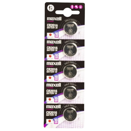 Bateria litowa MAXELL 3V CR 2016 CR2016 cena za 5 sztuk