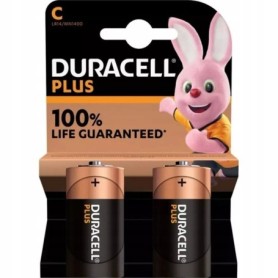 Bateria alkaliczna DURACELL PLUS LR14 C R14 baterie
