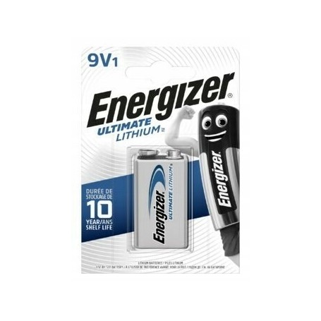 Bateria Energizer 9V Ultimate litowa 6LR61 6F22 L522