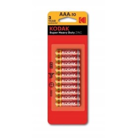 Bateria cynkowo-w©glowa Kodak super heavy duty AAA R3 10 szt.