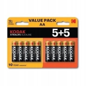 Bateria alkaliczna KODAK Xtralife LR6 AA cena za 10 sztuk