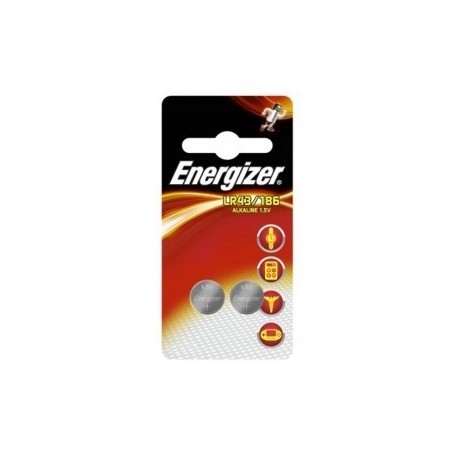 2 x bateria alkaliczna ENERGIZER LR43 186 G12