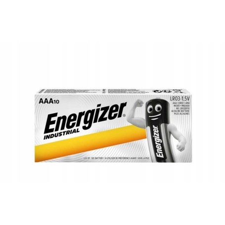 10 x bateria ENERGIZER INDUSTRIAL AAA LR3 R3