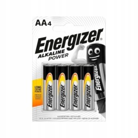 4 x bateria alkaliczna ENERGIZER AA LR6 R6
