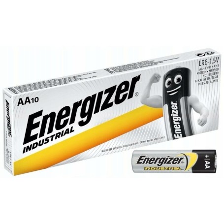 10 x bateria INDUSTRIAL ENERGIZER AA LR6 R6