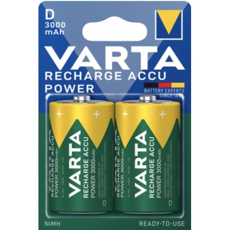 2 x akumulator VARTA HR20 R20 D 3000 mAh bateria