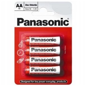 ~ 4 x bateria PANASONIC R6 AA ~