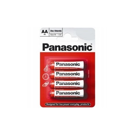 ~ 4 x bateria PANASONIC R6 AA ~