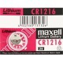 ~ Bateria litowa MAXELL 3V CR 1216 --- 1 sztuka