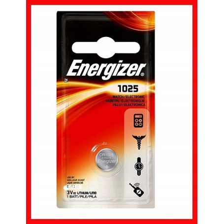 ~ Bateria litowa ENERGIZER 3V CR 1025 1 sztuka ~