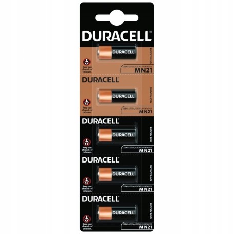 5x BATERIA DURACELL A23 MN21 L1028 V23GA 12V pilot