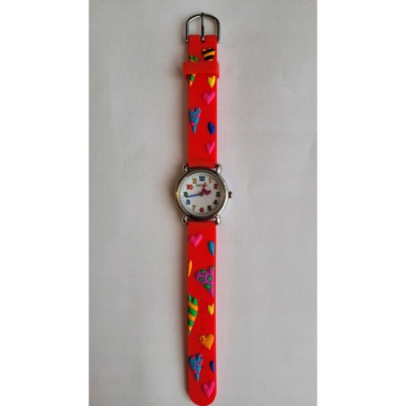 Zegarek FANTASTIC metalowa koperta kolorowy