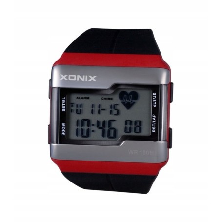 Zegarek XONIX HRM1 10ATM PULSOMETR TRENING BMI kal