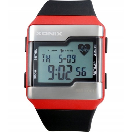Zegarek XONIX HRM4 10ATM PULSOMETR TRENING BMI kal